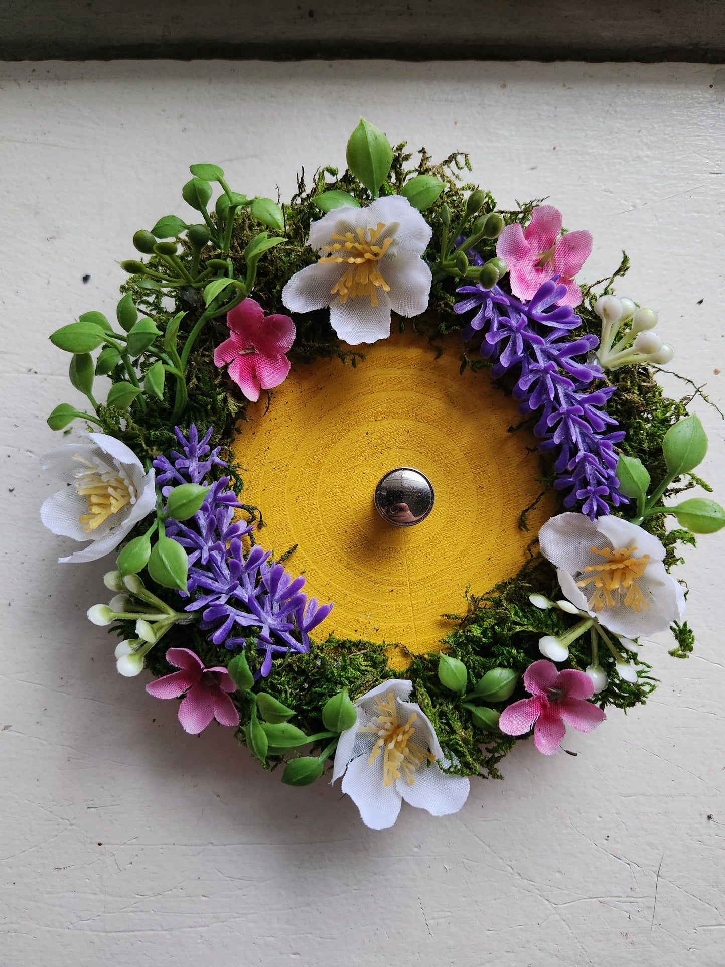 Yellow Hobbit Door Wreath