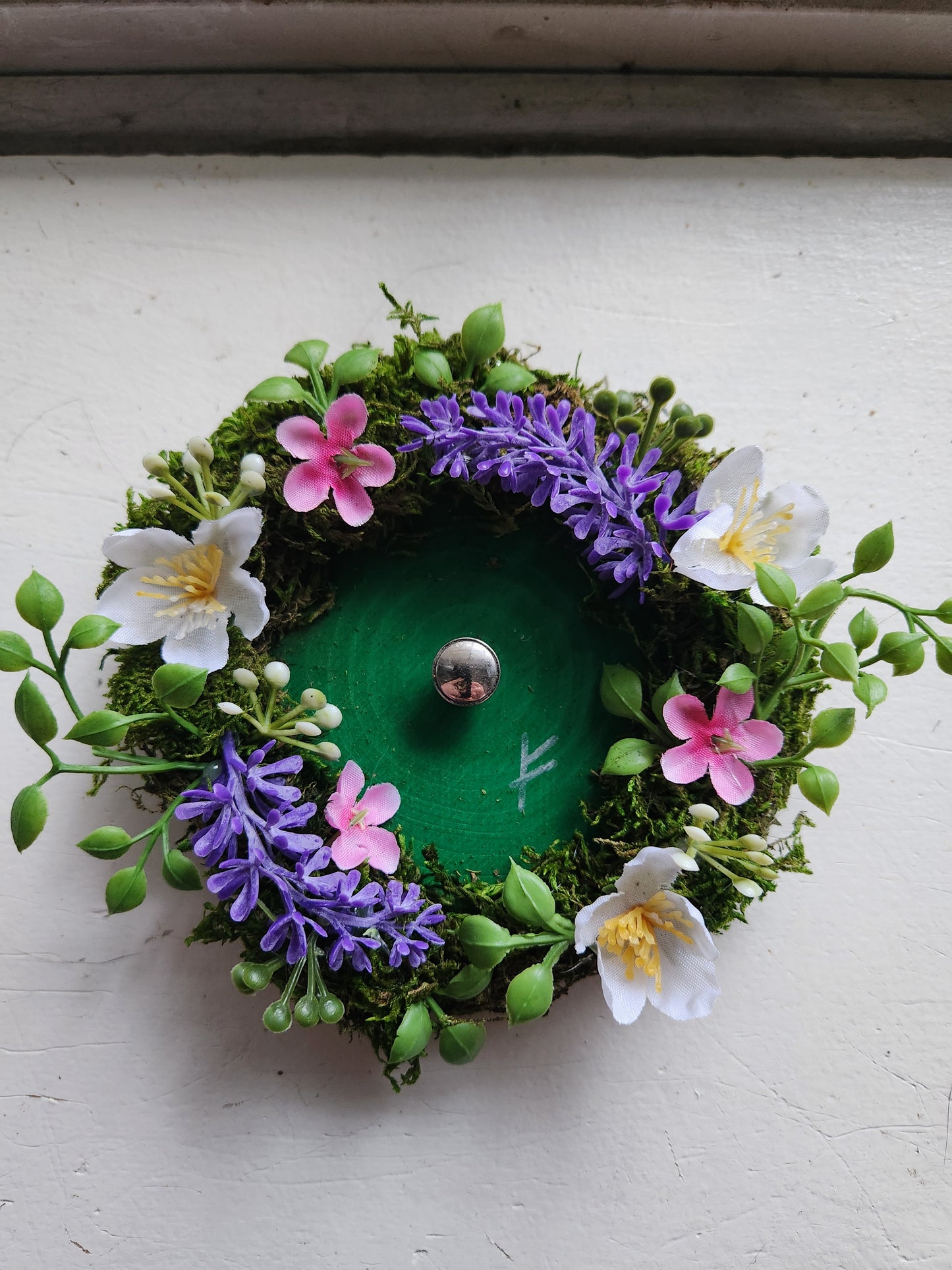 Green Hobbit Door Wreath